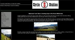Desktop Screenshot of circlesridingstable.com